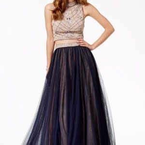 Two Piece Prom Dress